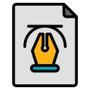 archivo vectorial icon