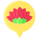 flor de loto icon