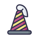 sombrero de fiesta icon