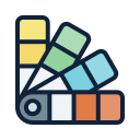 paleta de color icon