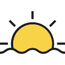 puesta de sol icon