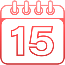 número 15 icon