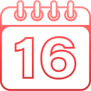 número 16 icon