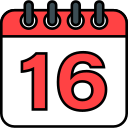 número 16 icon