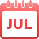 mes de julio