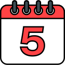 número 5 icon