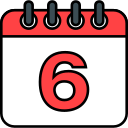 número 6 icon