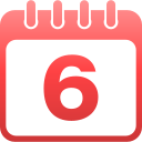 número 6 icon