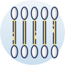 bastoncillos de algodón icon