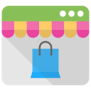 las compras en línea icon