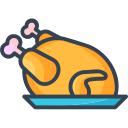 pollo frito icon