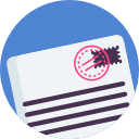 tarjeta postal icon