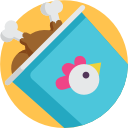 pierna de pollo icon