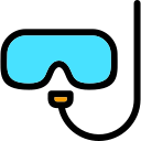 Diving mask icon