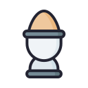 Boiled egg icon