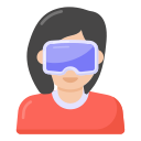 gafas de realidad virtual icon