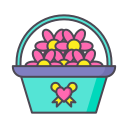 canasta de flores icon