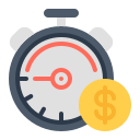 el tiempo es dinero icon