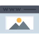 sitio web icon