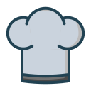 sombrero de cocinero icon