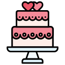 pastel de bodas icon