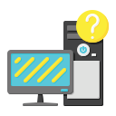 monitor de computadora icon