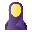 mujer musulmana icon