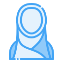 mujer musulmana icon