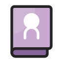 Phone book icon
