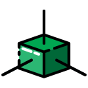 cubo 3d icon