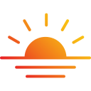 puesta de sol icon