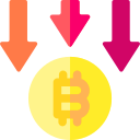 disminución icon