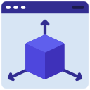 diseño 3d icon