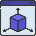 diseño 3d icon