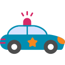 coche de policía icon