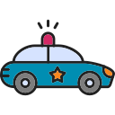 coche de policía icon