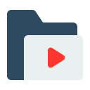 carpeta de videos icon