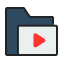 carpeta de videos icon