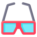 gafas 3d icon