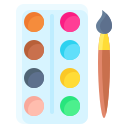 paleta de pintura icon