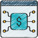 tecnología financiera icon