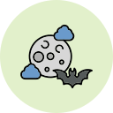 luna llena icon