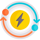 energía renovable icon