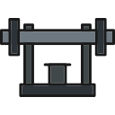 máquina de gimnasio icon