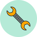 llave inglesa icon