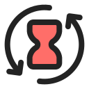 tiempo de procesamiento icon