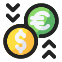 cambio de dinero icon