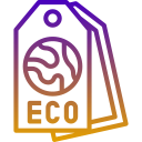 etiqueta ecológica icon