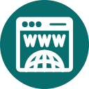 sitio web icon