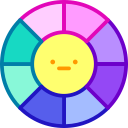 paleta de color icon